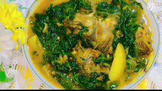 Branzino fish diye palong shak ranna easy recipepalong shak recipebranzino shakrecipe [upl. by Onairotciv]