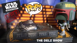 Funko Star Wars Smugglers Bounty Cloud City Box Unboxing W Boba Fett Han Solo Carbonite Scene Pop [upl. by Arval497]