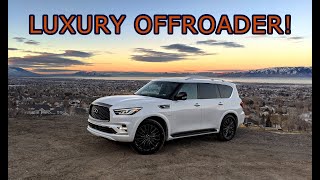 2020 QX80 Offroad Review [upl. by Penhall337]