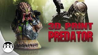 Predator 3D Printing Time Lapse amp Painting [upl. by Notlil823]