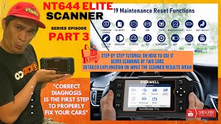 FOXWELL NT644 ELITE Scanner SERIES PART3 Actual Scanning Tutorial  KalikotTV by Mr Kalikot [upl. by Bayer]