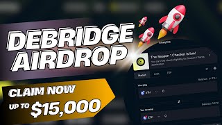 Crypto Airdrop  How To Claim Debridge Airdrop Today  Full Guide  Airdrop Crypto [upl. by May]