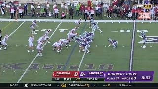 No 6 Oklahoma vs Kansas State Football Highlights [upl. by Leirbag412]