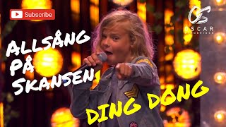 11 YEAR OLD BRINGS LASSE BERGHAGEN TO TEARS  ding dong by Lasse Berghagen  Oscar Stembridge [upl. by Fagaly]