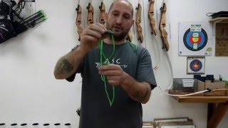 How to use a bow stringer [upl. by Adnor]