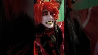 Hazbin Hotel Alastor Radioapple cosplay The Radio Demon alastortheradiodemon hazbinhotel [upl. by Chamkis196]