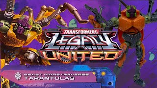 Tarantulas  Beast Wars Universe  Transformers Legacy United  Unboxing Review [upl. by Anaert]