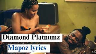 Diamond Platnumz mapozi lyrics ft mr Blue amp Jay Melody [upl. by Seely27]