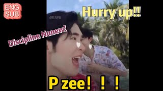 【ENGSUB】P zee！！！ nunew dont dress well  ZeeNunew [upl. by Llyrad]