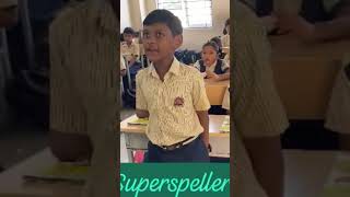 Super speller competition [upl. by Lombard]