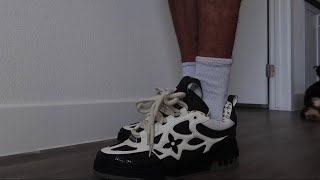 Louis Vuitton LV SKATE Sneakers Review  On Feet [upl. by Lubbock]