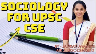 Sociology Booklist amp Strategy by Jagrati Awasthi IAS [upl. by Matias]