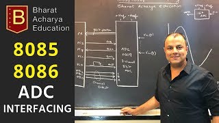 8085  8086  ADC Interfacing  Data Acquisition System  Bharat Acharya Education [upl. by Hatokad691]