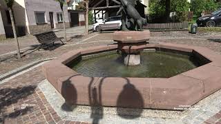 Brunnen am Saumarkt  Altensteig  Calw [upl. by Yrotciv]