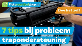 Wat kan je doen als de elektrische fietsondersteuning uitvalt  Fietsvoordeelshopnl Doe Het Zelf [upl. by Schoenfelder]