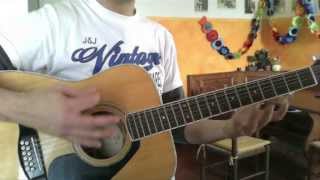 How to REALLY play Help by The Beatles on guitar lesson  Galeazzo Frudua [upl. by Assyn730]