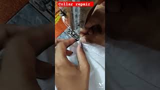 Shirt Ka Collar Kharab Ho Jaye To usko repair kaise kre collartshirts [upl. by Cuyler914]