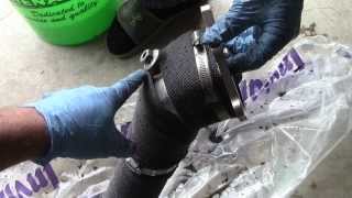 Wrapping a Downpipe  Part 1 [upl. by Radu]