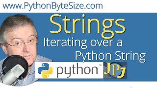 Iterating over a Python String [upl. by Anelrahs]