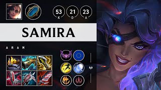 Samira ARAM ULTRA CARRY  EUW Master Patch 1422 [upl. by Jobe]