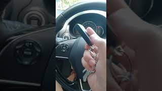 How to Start a Keyless Automatic Transmission Car  Mitsubishi Mirage GLS Panoo magstart ng Keyless [upl. by Assyle]