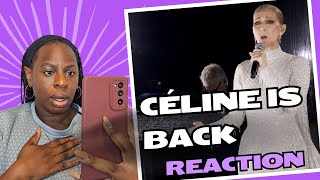 Céline Dion is back Lhymne à lamour  Olympics Opening ceremony performance  Reaction Video [upl. by Acirrej694]