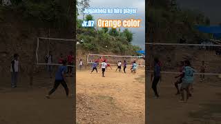 football nepalvolleyball jugjakhola hiro kheladi jr 07 orange [upl. by Ot]