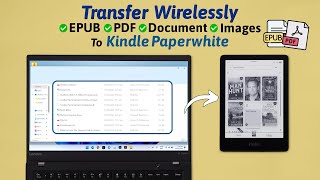 Kindle Paperwhite Signature Edition How to Transfer PDFBook Files From Computer Send an EPUB [upl. by Fasano217]