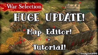 War Selection  New Map Editor  Tutorial  HUGE Update [upl. by Aramahs989]