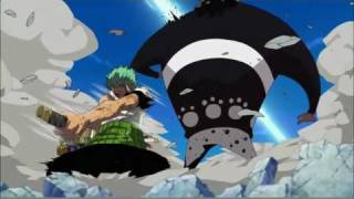 Roronoa Zoro vs Kuma  Shishi Sonson [upl. by Enerual]