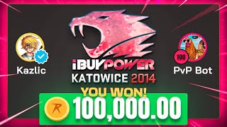 I UNBOXED THE 100000 IBUYPOWER HOLO CSGOROLL [upl. by Eilyk]