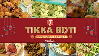 Spicy Tikka Boti Recipe By SooperChef BBQ Special Recipes [upl. by Asyram272]