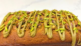 Quick And Easy PISTACHIO Cake Recipe [upl. by Rillings]