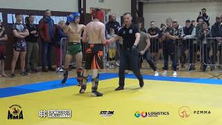 ALMMA 235 Oborniki Śl Junior PK 66 kg Kohut O vs Dudek Ł [upl. by Arlin317]