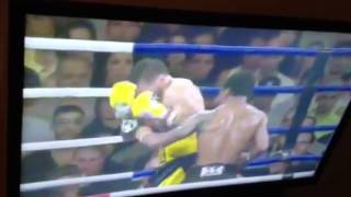 Anthony mundine vs Shane Mosley highlights [upl. by Ahsilem]