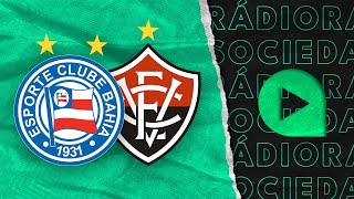 Bahia x Vitória  Copa do Nordeste  2024  Rádio Sociedade [upl. by Arrimat]