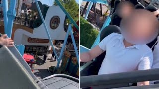 Filmen från vagnen direkt efter olyckan på Gröna Lund [upl. by Ewer]