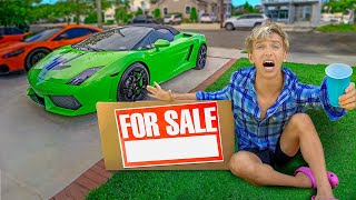 SELLING my LAMBORGHINI SHARERGHINI Carter Sharer Cried [upl. by Netsirhk]