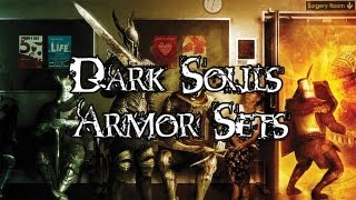 Dark Souls Armor Showcase  Gold Hemmed Black Set [upl. by Anircam513]