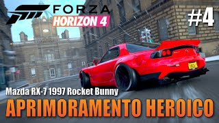 FORZA HORIZON 4 APRIMORAMENTO HEROICO 4 1997 Mazda RX 7 NO VOLANTE [upl. by Jacques]