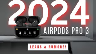 AIRPODS PRO 3 RELEASING NEXT WEEK  NEW 2024 AIRPODS PRO 3 LEAKED [upl. by Eiramave]