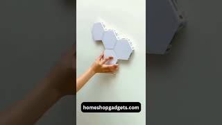 Brighten Your Space with HARIRUP TouchSensitive Hexagonal Wall Lights ✨🖐️ Pack of 6 [upl. by Aiek]