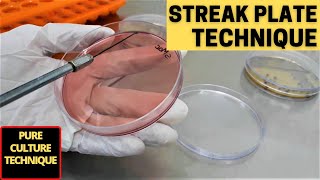 Streak Plate Technique for The Isolation of Pure CultureA Complete Procedure Microbiology [upl. by Kappenne]