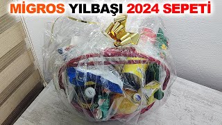 Migros Yılbaşı Paketi 2024  Migros Yılbaşı Paketi İçindekiler  Yılbaşı Sepeti 2024 [upl. by Avera]