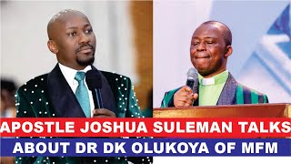 APOSTLE JOHNSON SULEMAN REVEALED SHOCKING TRUTH ABOUT DR DK ODUKOYA OF MFM [upl. by Notwen]