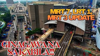 COMMON STATION MRT 7LRT 1 MRT 3 UPDATE [upl. by Mellie]