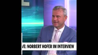 Norbert Hofer zu Gast bei OE24 FellnerLIVE [upl. by Ahtimat550]