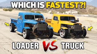 GTA 5 ONLINE  RAT TRUCK VS RAT LOADER WHICH IS FASTEST [upl. by Gayn]