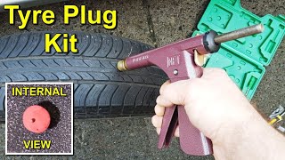 Tyre Plug Gun Repair Kit Tutorial  With Internal Views [upl. by Deys]