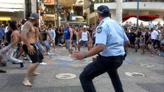 Flash Mob Haka Surfers Paradise 110911MP4 [upl. by Aihsenal613]